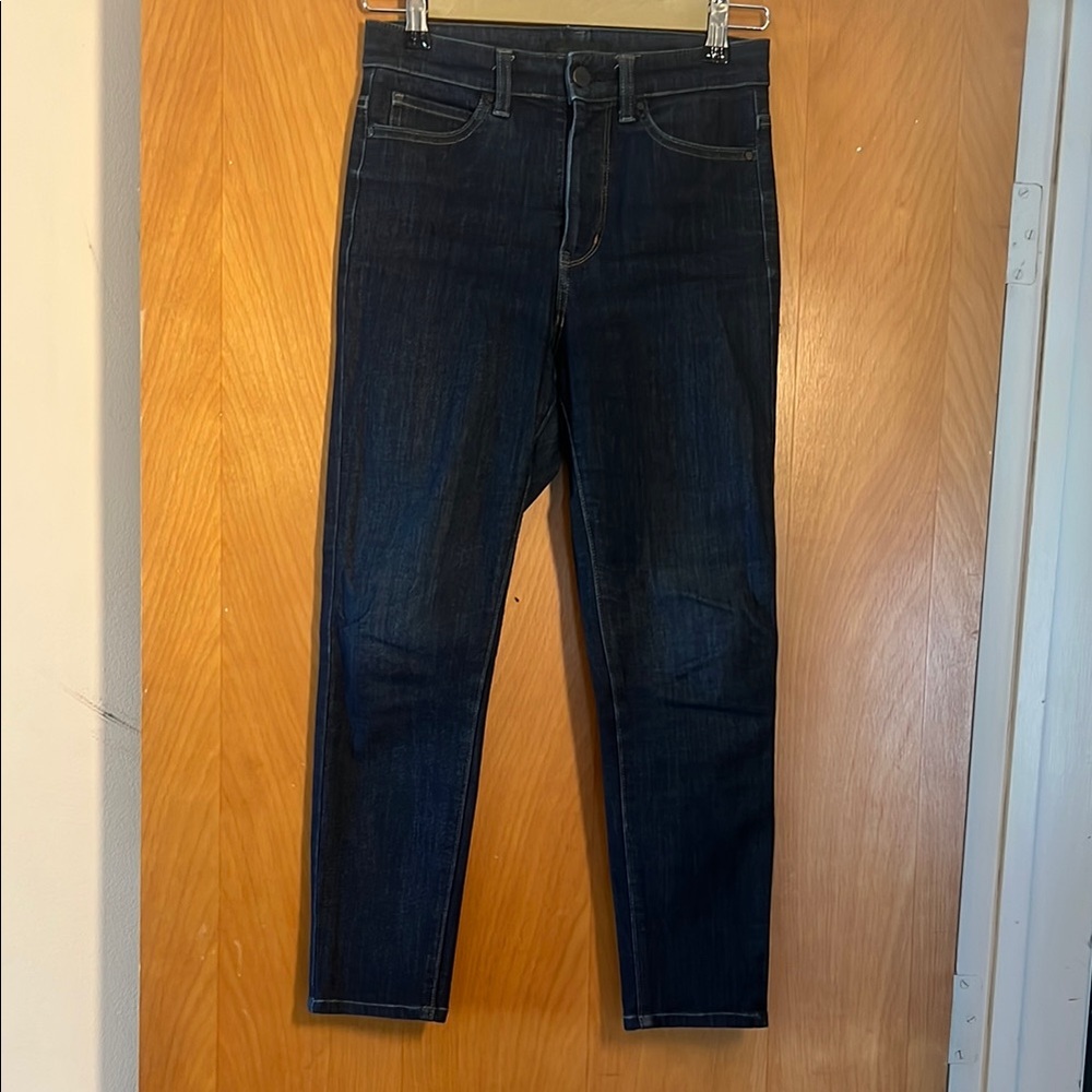 Uniqlo Blue Skinny Jeans Sleek Tapered Fit